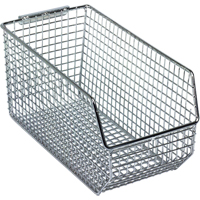 Bacs en fil m&eacute;tallique empilables et suspendables Helyx Safety & Industrial Supplies