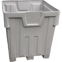 Bacs emboîtables, 44" la x 44" p x 46" h, Gris Helyx Safety & Industrial Supplies