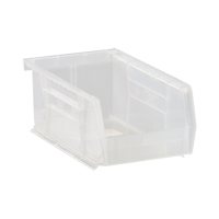 Ultra Stack & Hang Bin, 4-1/8" W x 3" H x 7-3/8" D, Clear Helyx Safety & Industrial Supplies