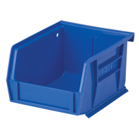 Bac empilable & &agrave; suspendre, 4-1/8" la, 3" h x 5-3/8" p, Bleu Helyx Safety & Industrial Supplies