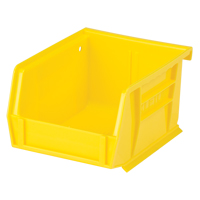 Bac empilable & &agrave; suspendre, 4-1/8" la, 3" h x 5-3/8" p, Jaune Helyx Safety & Industrial Supplies