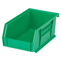 Bac empilable & &agrave; suspendre, 4-1/8" la, 3" h x 7-3/8" p, Vert Helyx Safety & Industrial Supplies