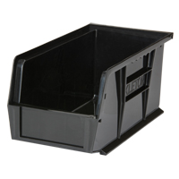 Bac empilable & &agrave; suspendre, 5-1/2" la, 5" h x 10-7/8" p, Noir Helyx Safety & Industrial Supplies