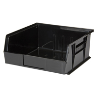 Bac empilable & &agrave; suspendre, 11" la, 5" h x 10-7/8" p, Noir Helyx Safety & Industrial Supplies