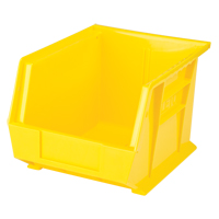 Bac empilable & &agrave; suspendre, 8-1/4" la, 7" h x 10-3/4" p, Jaune Helyx Safety & Industrial Supplies