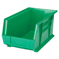 Bac empilable & &agrave; suspendre, 8-1/4" la, 7" h x 14-3/4" p, Vert Helyx Safety & Industrial Supplies