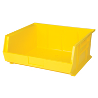 Bac empilable & &agrave; suspendre, 16-1/2" la, 7" h x 14-3/4" p, Jaune Helyx Safety & Industrial Supplies