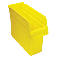 Bacs pour &eacute;tag&egrave;re Store-Max, 4-3/8" la x 8" H x 11-5/8" p, Jaune, Capacit&eacute; 44 lb Helyx Safety & Industrial Supplies