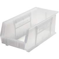 Ultra Stack & Hang Bin, 8-1/4" W x 7" H x 18" D, Clear Helyx Safety & Industrial Supplies