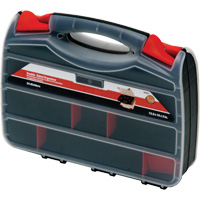 Boîte &agrave; compartiments en plastique, 10,25" la x 12,25" p x 3" h, 32 compartiments Helyx Safety & Industrial Supplies