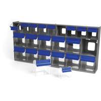 Compartiments pour bacs inclinables, 23-5/8" la x 3-5/8" p x 11-1/6" h, 21 tiroirs Helyx Safety & Industrial Supplies