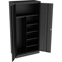 Armoire &agrave; combinaison, 36" la x 18" p x 72" h, Noir Helyx Safety & Industrial Supplies