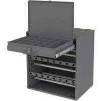 Armoire d'entreposage pour fil et borne, Acier, 1 tiroirs, 15-9/16" x 11-7/8" x 16-3/8", Gris Helyx Safety & Industrial Supplies
