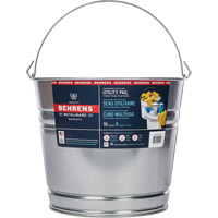 Seau, Acier galvanis&eacute;, 9 L Helyx Safety & Industrial Supplies