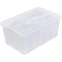 Bac emboîtable FP243C FliPak, 26,9" x 16,9" x 12,1", Transparent Helyx Safety & Industrial Supplies
