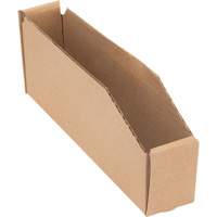 Boîtes profondes en carton ondul&eacute;, 1-15/16" la x 11-1/4" p x 4-1/2" h, Beige Helyx Safety & Industrial Supplies