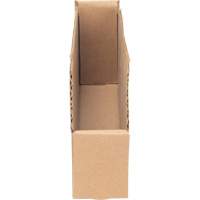Boîtes profondes en carton ondul&eacute;, 1-15/16" la x 11-1/4" p x 4-1/2" h, Beige Helyx Safety & Industrial Supplies