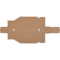Boîtes profondes en carton ondul&eacute;, 2-7/8" la x 11-1/4" p x 4-1/2" h, Beige Helyx Safety & Industrial Supplies
