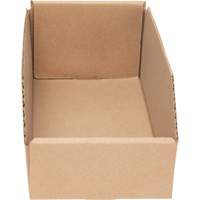 Boîtes profondes en carton ondul&eacute;, 5-3/4" la x 11-1/4" p x 4-1/2" h, Beige Helyx Safety & Industrial Supplies