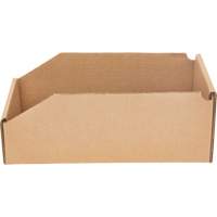 Boîtes profondes en carton ondul&eacute;, 5-3/4" la x 11-1/4" p x 4-1/2" h, Beige Helyx Safety & Industrial Supplies