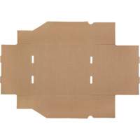 Boîtes profondes en carton ondul&eacute;, 9-3/4" la x 11-1/4" p x 4-1/2" h, Beige Helyx Safety & Industrial Supplies