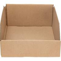 Boîtes profondes en carton ondul&eacute;, 8-3/4" la x 11-1/4" p x 4-1/2" h, Beige Helyx Safety & Industrial Supplies