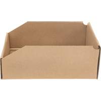 Boîtes profondes en carton ondul&eacute;, 8-3/4" la x 11-1/4" p x 4-1/2" h, Beige Helyx Safety & Industrial Supplies
