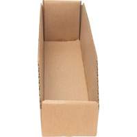 Boîtes profondes en carton ondul&eacute;, 3-3/4" la x 17-1/4" p x 4-1/2" h, Beige Helyx Safety & Industrial Supplies