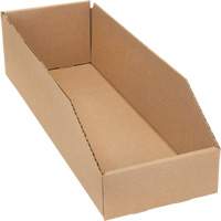 Boîtes profondes en carton ondul&eacute;, 5-3/4" la x 17-1/4" p x 4-1/2" h, Beige Helyx Safety & Industrial Supplies