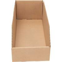 Boîtes profondes en carton ondul&eacute;, 5-3/4" la x 17-1/4" p x 4-1/2" h, Beige Helyx Safety & Industrial Supplies