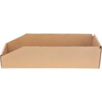 Boîtes profondes en carton ondul&eacute;, 5-3/4" la x 17-1/4" p x 4-1/2" h, Beige Helyx Safety & Industrial Supplies