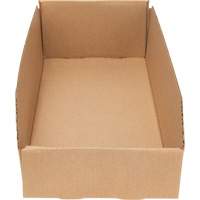 Boîtes profondes en carton ondul&eacute;, 7-3/4" la x 17-1/4" p x 4-1/2" h, Beige Helyx Safety & Industrial Supplies