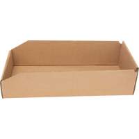 Boîtes profondes en carton ondul&eacute;, 7-3/4" la x 17-1/4" p x 4-1/2" h, Beige Helyx Safety & Industrial Supplies