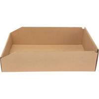 Boîtes profondes en carton ondul&eacute;, 11-3/4" la x 17-1/4" p x 4-1/2" h, Beige Helyx Safety & Industrial Supplies