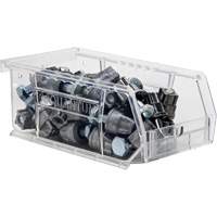 Bacs tr&egrave;s transparents Ultra, 4-1/8" la, 3" h x 7-3/8" p, Transparent Helyx Safety & Industrial Supplies