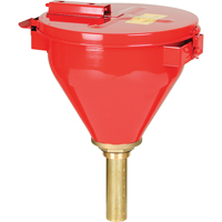 Entonnoirs de sûret&eacute; pour baril, 2,6 gal. Helyx Safety & Industrial Supplies