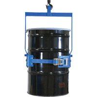Ensemble de l&egrave;ve-baril manuel inclinable, Baril de 55 gal. US (45 gal. imp.), Capacit&eacute; 800 lb/363 kg Helyx Safety & Industrial Supplies