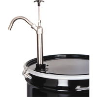 Pull Type Drum Pump, Fits 55 Gal., 22 oz./Stroke Helyx Safety & Industrial Supplies