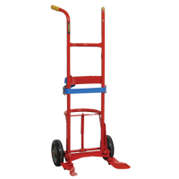 Overpack Hand Truck, Steel Construction, 55 US gal. ( 45 Imperial Gal.) Helyx Safety & Industrial Supplies