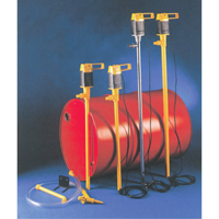 Pompes &agrave; tambour &eacute;lectriques, Polypropyl&egrave;ne, 12,5 gal./min Helyx Safety & Industrial Supplies