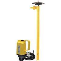Pompes &agrave; tambour &eacute;lectriques, Polypropyl&egrave;ne, 45 gal./min Helyx Safety & Industrial Supplies