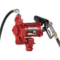 Pompes c. a. utilitaires &agrave; soupape rotative avec embout, 115 V, 20 gal./min Helyx Safety & Industrial Supplies