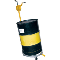 Chariots &agrave; inclinaison pour baril, Acier, Capacit&eacute;e 1200 lb, Diam&egrave;tre 23-1/2", Roue en Fonte Helyx Safety & Industrial Supplies