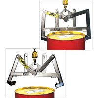 Leveurs de baril verticaux automatiques, 55 gal. US (45 gal. imp.), Cap. 1000 lb/454 kg Helyx Safety & Industrial Supplies