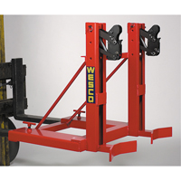 Manipulateurs de baril Gator Grip pour chariot &eacute;l&eacute;vateur, Pour 30 gal. US (25 gal. imp.) / 50 gal. US (41.6 gal. imp.) / 80 gal. US (66.6 gal. imp.) Helyx Safety & Industrial Supplies