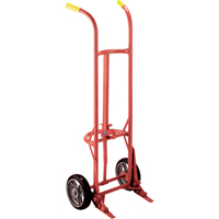 Chariots ergonomiques pour baril, Fabriqu&eacute; en Acier, 55 - 85 gal. US (45 - 70 gal. imp.) Helyx Safety & Industrial Supplies