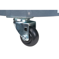 Leak Containment Drum Dolly, 24.25" dia. X 7.625" H, 1.5 US Gal. Spill Cap. Helyx Safety & Industrial Supplies