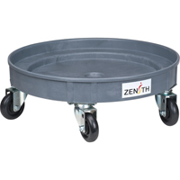 Leak Containment Drum Dolly, 24.25" dia. X 8.625" H, 1.5 US Gal. Spill Cap. Helyx Safety & Industrial Supplies