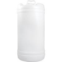 Polyethylene Drums -Tight Head, 15 US gal. (12.49 imp. Gal.), Closed Top, Natural Helyx Safety & Industrial Supplies