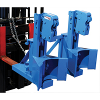 Manipulateur de barils MORSPEED 1500 pour chariot &eacute;l&eacute;vateur, Pour 55 gal. US (45 gal. imp.) Helyx Safety & Industrial Supplies